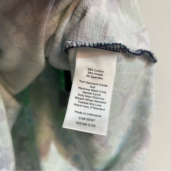 T by Talbots Open Back Short Sleeve Dress Floral Fields Plus Size 2x - Picture 7 of 10